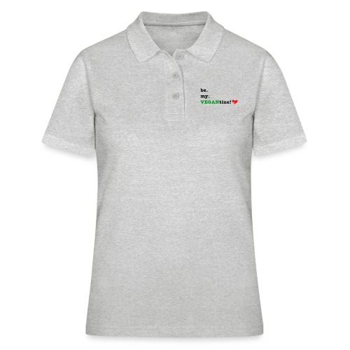 VEGANtine Green - Women's Polo Shirt