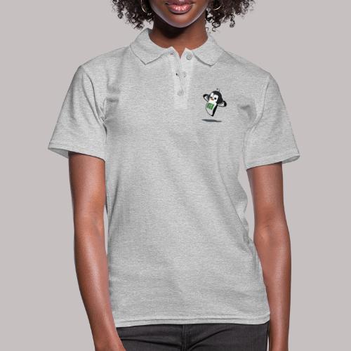 Manjaro Mascot strong left - Women's Polo Shirt