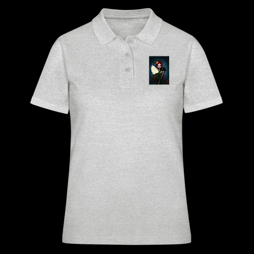 Death and lillies - Women's Polo Shirt