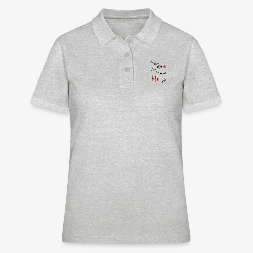 HATE US CAUS THEY AINT US - Camiseta polo mujer
