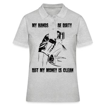 Auto painter Auto Body Painter Car mechanic - Women's Polo Shirt - heather grey - Front - Ailine (174cm)