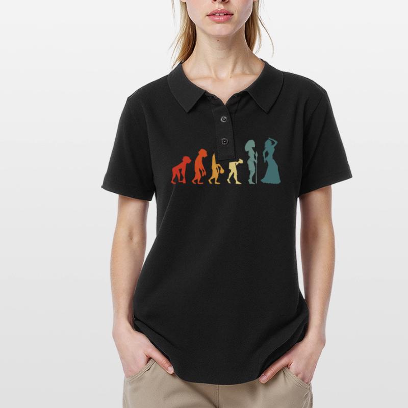 Belly Dance Evolution For Belly Dancer Women's Polo Shirt