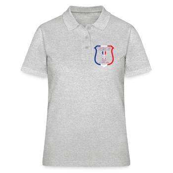 FFA French Federation of Alcolos - Women's Polo Shirt - heather grey - Front - Ailine (174cm)