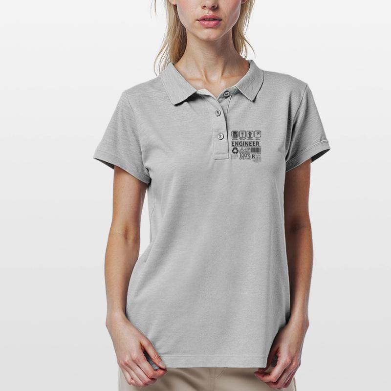 engineer multi tasking problem solving working Frauen Polo Shirt