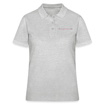 Stars Line - Frauen Polo Shirt - Grau meliert - Vorne - Ailine (174cm)