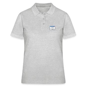 Ghost.exe Has Stopped Working - Women's Polo Shirt - heather grey - Front - Ailine (174cm)