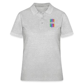 spectre - Polo Femme - gris chiné - Devant - Ailine (174cm)