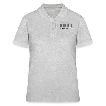 unverkäuflich - Frauen Polo Shirt - Grau meliert - Vorne - Ailine (174cm)