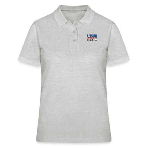 I turn caffeine into code - Women's Polo Shirt