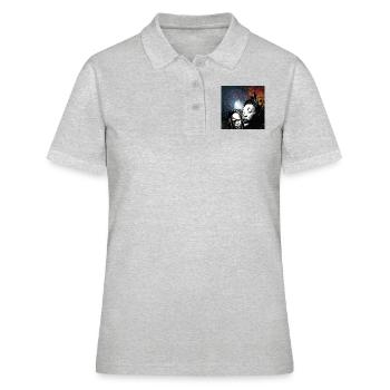 Fantômes - Polo Femme - gris chiné - Devant - Ailine (174cm)