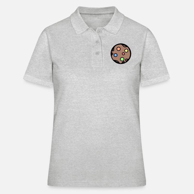Biscuit - Women's Polo Shirt - heather grey
