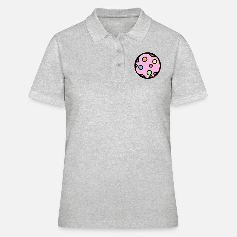 Biscuit - Women's Polo Shirt - heather grey