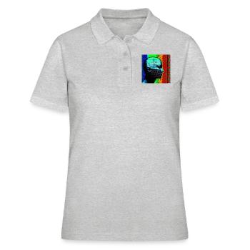 Artificial intelligence - Women's Polo Shirt - heather grey - Front - Ailine (174cm)