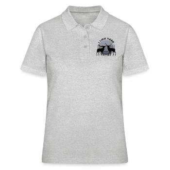 Deer - Women's Polo Shirt - heather grey - Front - Ailine (174cm)