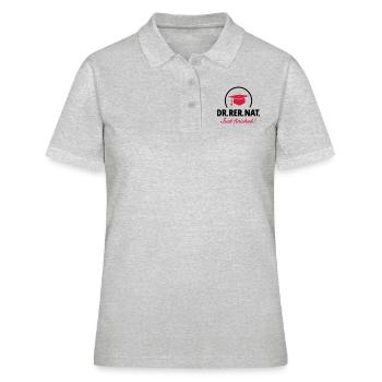 Doctor - Just finished! - Women's Polo Shirt - heather grey - Front - Ailine (174cm)