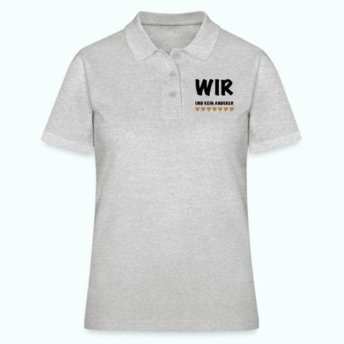 WIR - Frauen Polo Shirt
