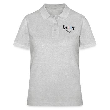 Daddy To Be - Women's Polo Shirt - heather grey - Front - Ailine (174cm)
