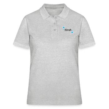 Name - Noah - Women's Polo Shirt - heather grey - Front - Ailine (174cm)