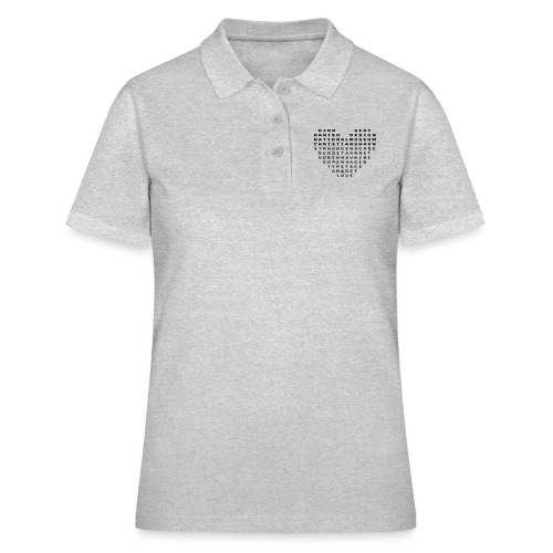 Copenhagen Heart - Poloshirt dame