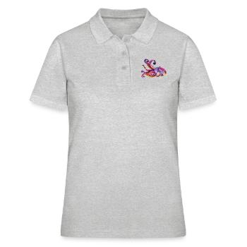 OCTOPUS - Women's Polo Shirt - heather grey - Front - Ailine (174cm)