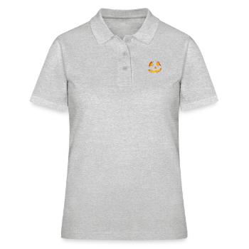 HALLOWEEN 2018 - Women's Polo Shirt - heather grey - Front - Ailine (174cm)