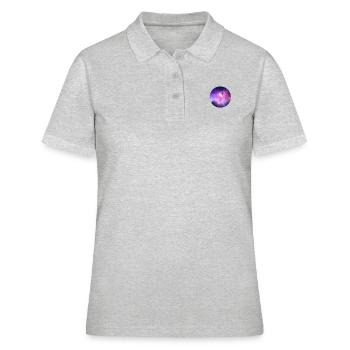 space-020 - Polo Femme - gris chiné - Devant - Ailine (174cm)