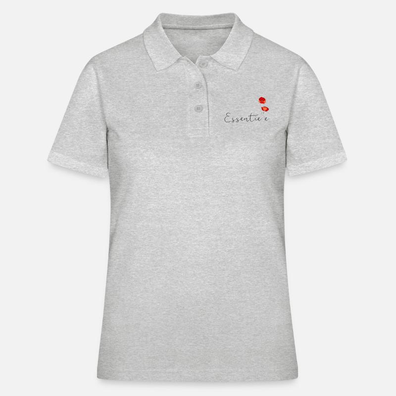 Essential - Women's Polo Shirt - heather grey