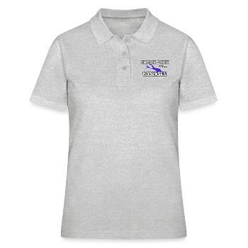 Bodensee - Frauen Polo Shirt - Grau meliert - Vorne - Ailine (174cm)