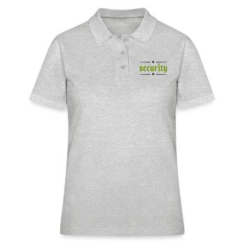 Security - Women's Polo Shirt - heather grey - Front - Ailine (174cm)