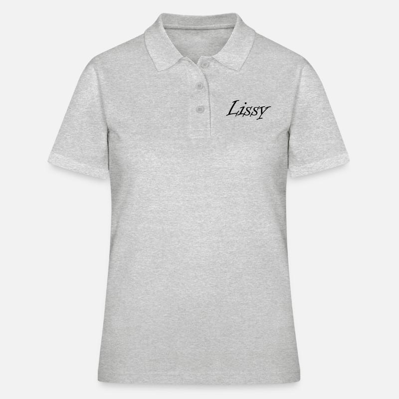 Lissy - Women's Polo Shirt - heather grey