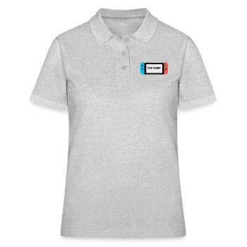 Switch Game - Women's Polo Shirt - heather grey - Front - Ailine (174cm)