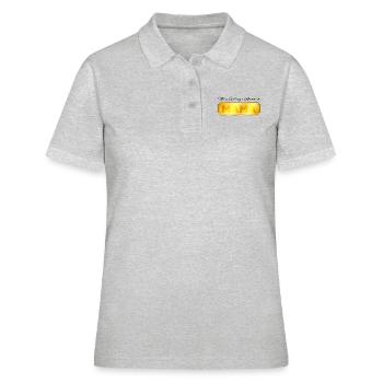 Mon nom préféré est MAMA - Cadeau de fête des mères - Polo Femme - gris chiné - Devant - Ailine (174cm)