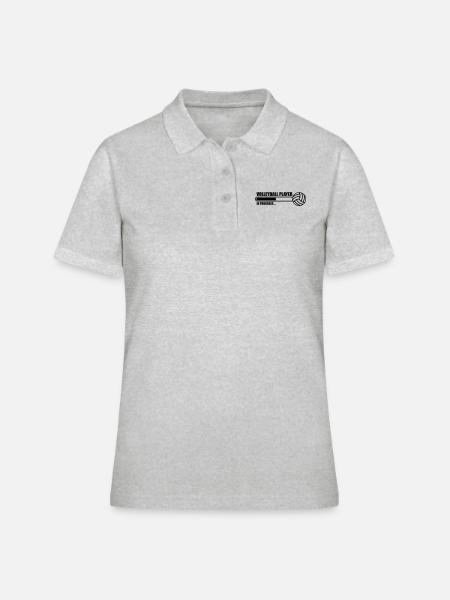 chargement en cours de développement développement - Polo Femme - gris chiné