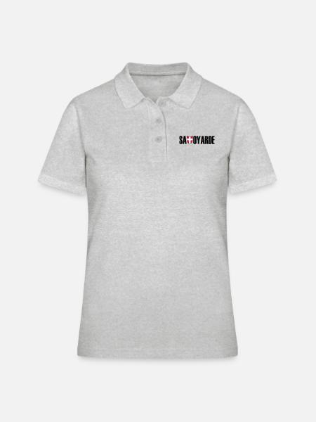 savoyarde - Polo Femme - gris chiné