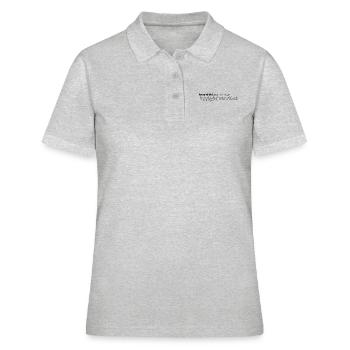 La définition de Beautiful - Polo Femme - gris chiné - Devant - Ailine (174cm)