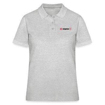 Anonymous - Frauen Polo Shirt - Grau meliert - Vorne - Ailine (174cm)