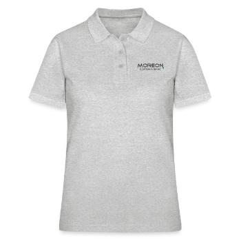 Moron Electronics - Women's Polo Shirt - heather grey - Front - Ailine (174cm)