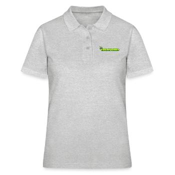 Stockkraut - Frauen Polo Shirt - Grau meliert - Vorne - Ailine (174cm)