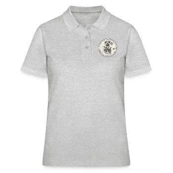 AWO Tour moteur gris clair - Polo Femme - gris chiné - Devant - Ailine (174cm)