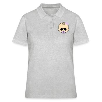 Lunettes de soleil pour bébé fille - Polo Femme - gris chiné - Devant - Ailine (174cm)