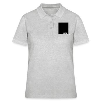 LGBTQ+ - Polo Femme - gris chiné - Devant - Ailine (174cm)