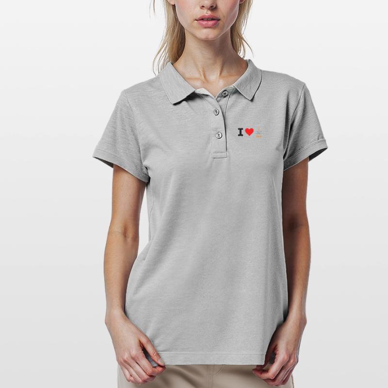 I love Java | Programmer Fan Theme | White Women's Polo Shirt