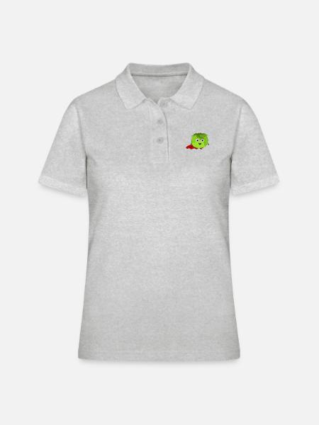 Kohl - Frauen Polo Shirt - Grau meliert