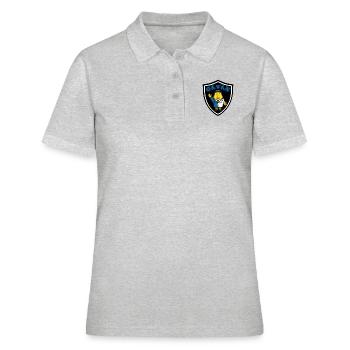 Cavan GAA - Frauen Polo Shirt - Grau meliert - Vorne - Ailine (174cm)