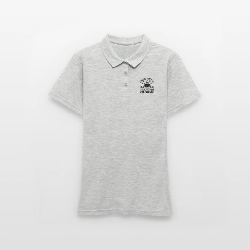 Kaffee-Codierung Programmierer Programmierer Entwickler Nerd Coff Frauen Polo Shirt