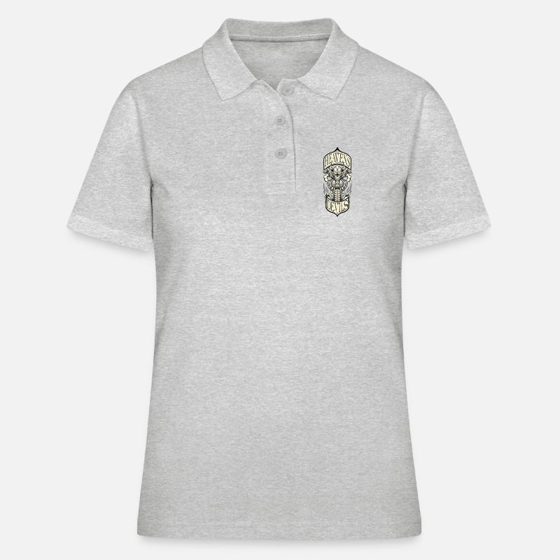 Heavens Devils - Women's Polo Shirt - heather grey