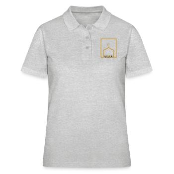 Mashalla - Frauen Polo Shirt - Grau meliert - Vorne - Ailine (174cm)