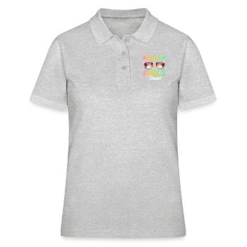 Malle Girls Tour - Frauen Polo Shirt - Grau meliert - Vorne - Ailine (174cm)