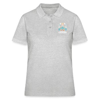 Chemise de sommeil officielle Bigfoot - Polo Femme - gris chiné - Devant - Ailine (174cm)
