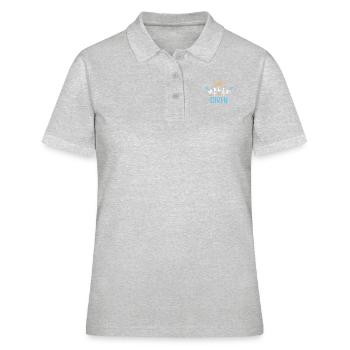 Malle Diven - Frauen Polo Shirt - Grau meliert - Vorne - Ailine (174cm)